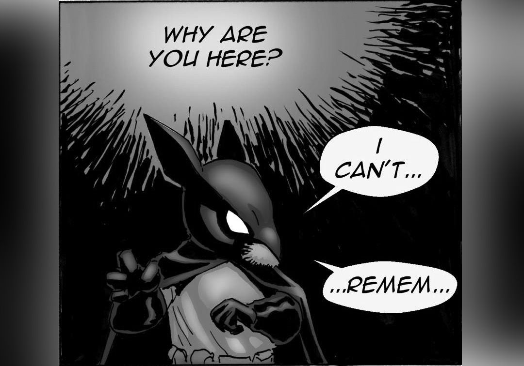 Why Are You Here panel 3